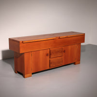 Torbecchia Sideboard aus Walnuss von Giovanni Michelucci für Poltronova, 1964