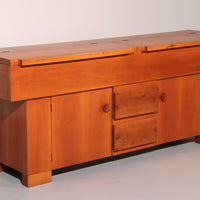 Torbecchia Sideboard aus Walnuss von Giovanni Michelucci für Poltronova, 1964