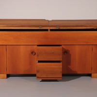 Torbecchia Sideboard aus Walnuss von Giovanni Michelucci für Poltronova, 1964