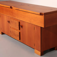 Torbecchia Sideboard aus Walnuss von Giovanni Michelucci für Poltronova, 1964