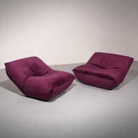 Lila Papillon Lounge-Sessel von Guido Maria Rosati für Giovannetti Mind Condition