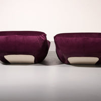 Lila Papillon Lounge-Sessel von Guido Maria Rosati für Giovannetti Mind Condition