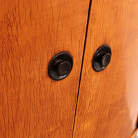 Barschrank aus hellem Holz, zugeschrieben an Paolo Buffa, 1940er Jahre