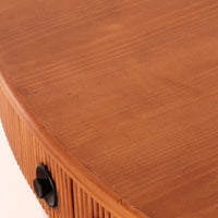 Barschrank aus hellem Holz, zugeschrieben an Paolo Buffa, 1940er Jahre