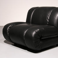 Mimo Padova Black Leader Modulare Lounge-Sessel „Velasquez“ – 1970