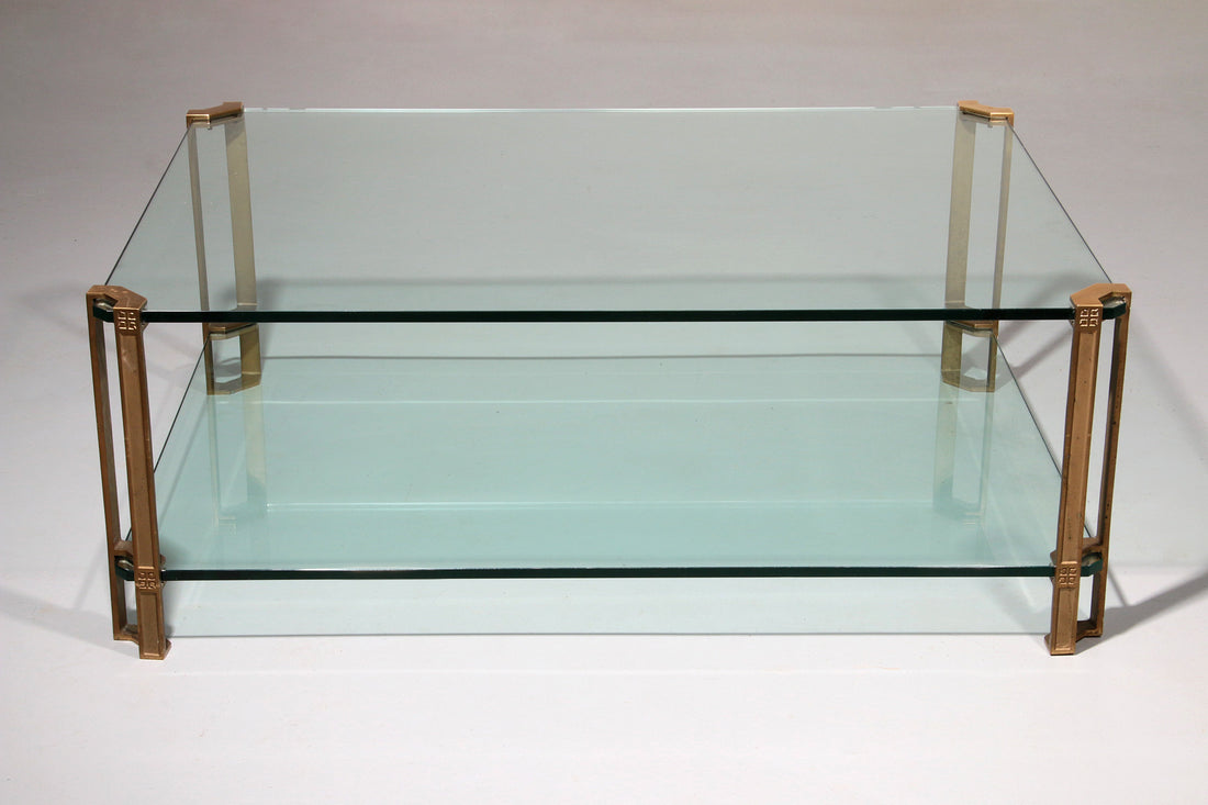 Vintage Glass Coffee Table by Peter Ghyczy, Model T24 (120x70x45) - Collectors - Net.Work