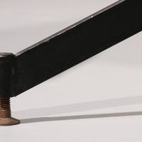 Couchtisch aus Marmor, Italien, im Stil von Gio Ponti, Metall, Messing, 1960er Jahre