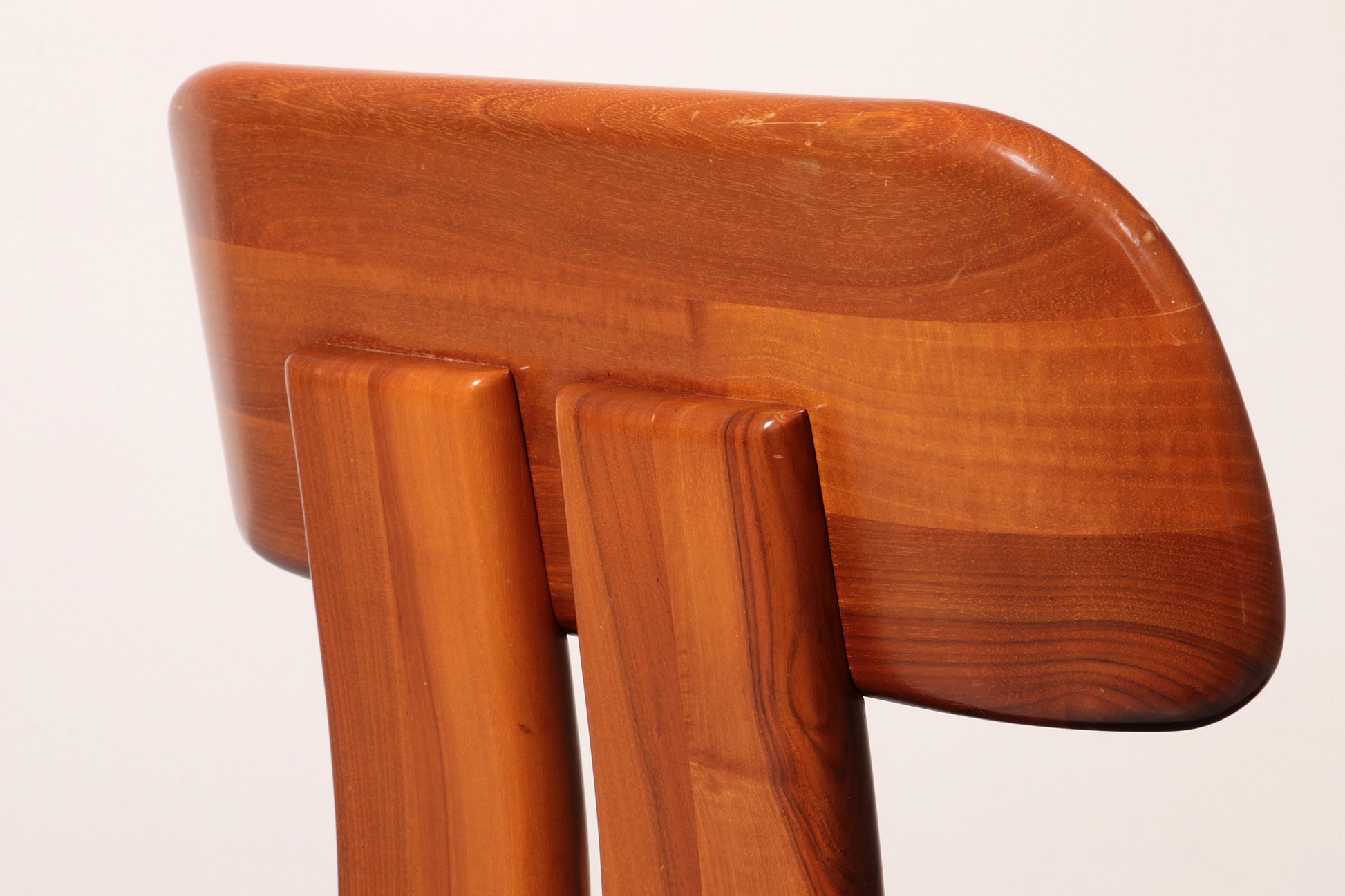 Mario Marenco Walnut Sapporo Dining Chairs for Mobilgirgi, 1970s