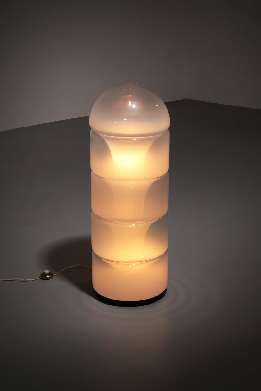 Sfumato' LT 316 floor lamp by Carlo Nason for Mazzega, 1970s
