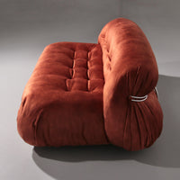 Soriana Sofa von Afra und Tobia Scarpa für Cassina, 1970er Jahre