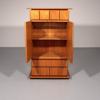 Ikonischer italienischer Designschrank „Il Cerniera“ von Silvana Arcelli Montanari für Tonelli (1970er Jahre)