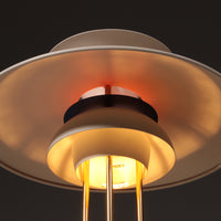 Seltene PH 5 Mid-Century Modern Tischlampe von Poul Henningsen für Louis Poulsen, Dänemark 1960er Jahre