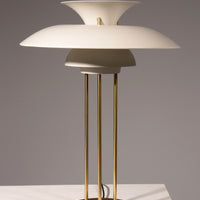 Seltene PH 5 Mid-Century Modern Tischlampe von Poul Henningsen für Louis Poulsen, Dänemark 1960er Jahre