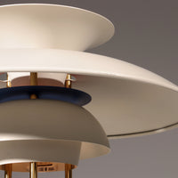 Seltene PH 5 Mid-Century Modern Tischlampe von Poul Henningsen für Louis Poulsen, Dänemark 1960er Jahre