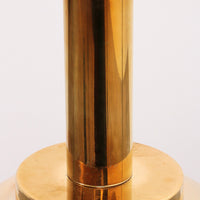 Glashütte Limburg Hängelampe aus bernsteinfarbenem Glas, 1960er Jahre