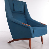 Folke Ohlsson Lounge Chair aus der Mitte des Jahrhunderts von Fritz Hansen