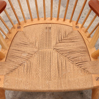 Hans J. Wegner JH-550 Peacock-Stuhl für Johannes Hansen, 1960 Dänemark 