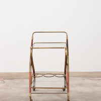 Cesare Lacca Jaren 50 Vintage Bartrolley van Cassina, Italië