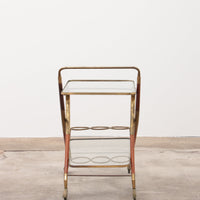 Cesare Lacca Jaren 50 Vintage Bartrolley van Cassina, Italië