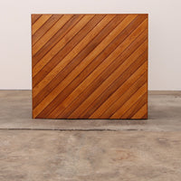Modulares Buchenholz-Set mit zwei Raumteilern und Bänken, Italien, 1970
