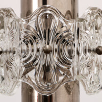 Vintage-Kaskaden-Kronleuchter mit 5 Leuchten im Hollywood-Regency-Design