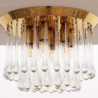 Kalmar Murano Vintage Rain Drop Pendant Lamps