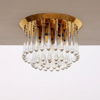 Kalmar Murano Vintage Rain Drop Pendant Lamps