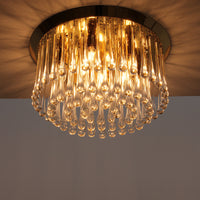 Vintage J.T. Kalmar Murano Glass Chandelier, 1970s Austrian Design