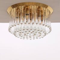 Vintage J.T. Kalmar Murano Glass Chandelier, 1970s Austrian Design