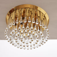 Vintage J.T. Kalmar Murano Glass Chandelier, 1970s Austrian Design