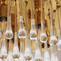 Vintage J.T. Kalmar Murano Glass Chandelier, 1970s Austrian Design