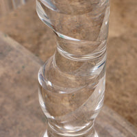 Vintage Franse Lucite en Glazen Salontafel van Maison Romeo