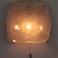 JT Kalmar Franken Wandleuchte Modell Stone, 1970