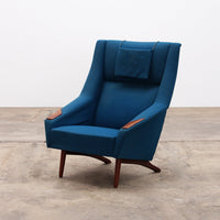 Folke Ohlsson Lounge Chair aus der Mitte des Jahrhunderts von Fritz Hansen