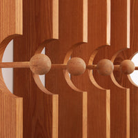Seltene Vintage-Garderobe von Arspect-Spectrum aus Eschenholz, Baujahr 1974
