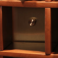 Ikonische Angelo Brotto Wandleuchte aus Holz, Design der 1960er Jahre