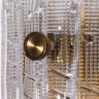 Orrefors Design XXL Wandleuchten von Carl Fagerlund, Glas und Messing, 1960er Jahre