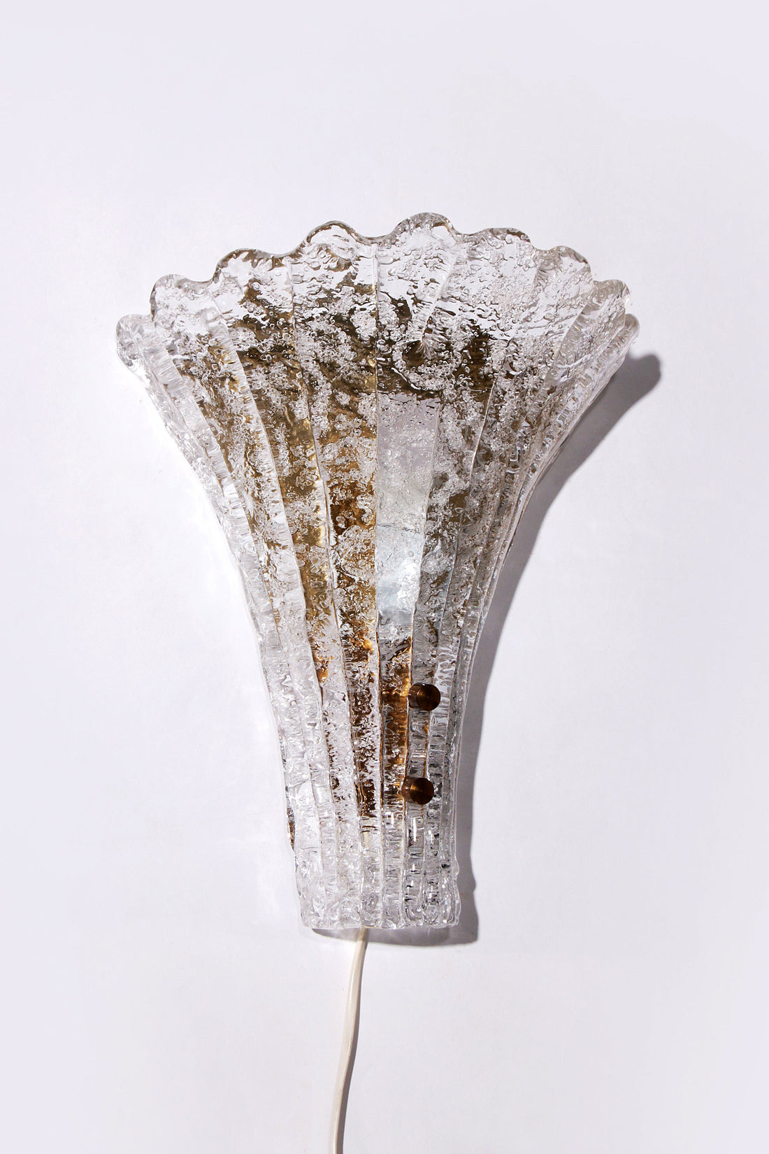 Design Wandlamp Carl Fagerlund groot model 36 cm,1960 Zweden.