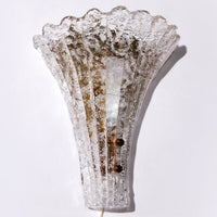 Elegante Carl Fagerlund wandlamp van Orrefors, 36cm, 1960 Zweden