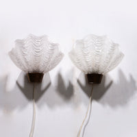 ASEA Wandleuchten „Coquille“ im Midcentury-Modern-Stil, 1950er Jahre, Schweden