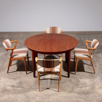 Teak-Esstisch aus den 1960er Jahren von Henning Kjærnulf, Modell 62