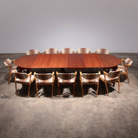 Teak-Esstisch aus den 1960er Jahren von Henning Kjærnulf, Modell 62