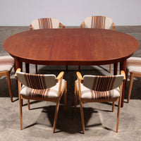 Teak-Esstisch aus den 1960er Jahren von Henning Kjærnulf, Modell 62