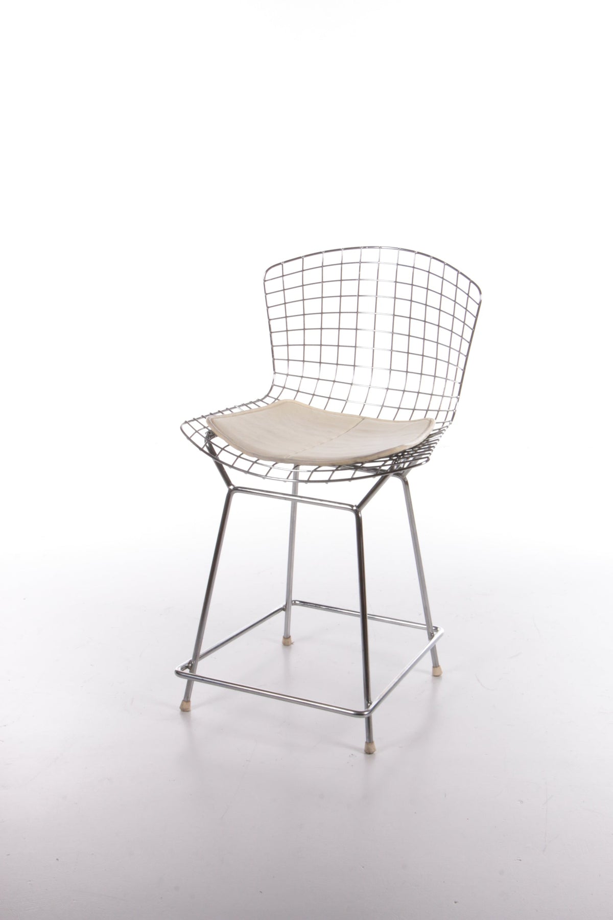 Harry Bertoia Bar Stool with Original Cushion, 1970 Knoll .it