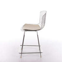 Harry Bertoia Bar Stool with Original Cushion, 1970 Knoll .it