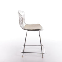 Harry Bertoia Bar Stool with Original Cushion, 1970 Knoll .it