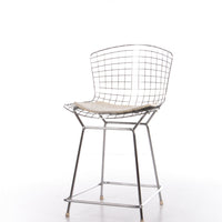Harry Bertoia Bar Stool with Original Cushion, 1970 Knoll .it