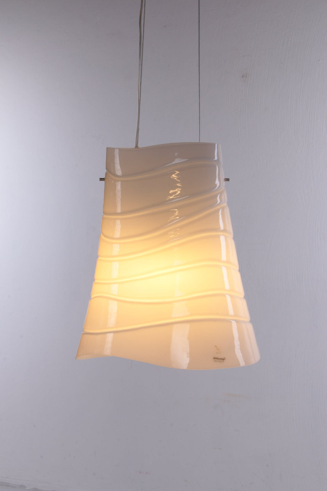 Italiaanse Hanglamp Murano glas gemaakt door AvMazzega,1990 Italie