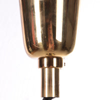 Elegante Pendelleuchte aus Messing im Mid-Century-Modern-Stil „Dome“