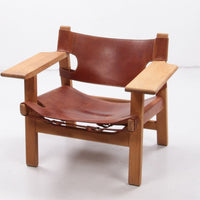 Børge Mogensen Spanischer Stuhl Modell 2226 von Fredericia, 1960
